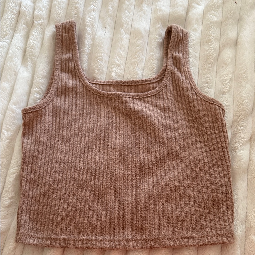 Ribbed Knit Tank Top